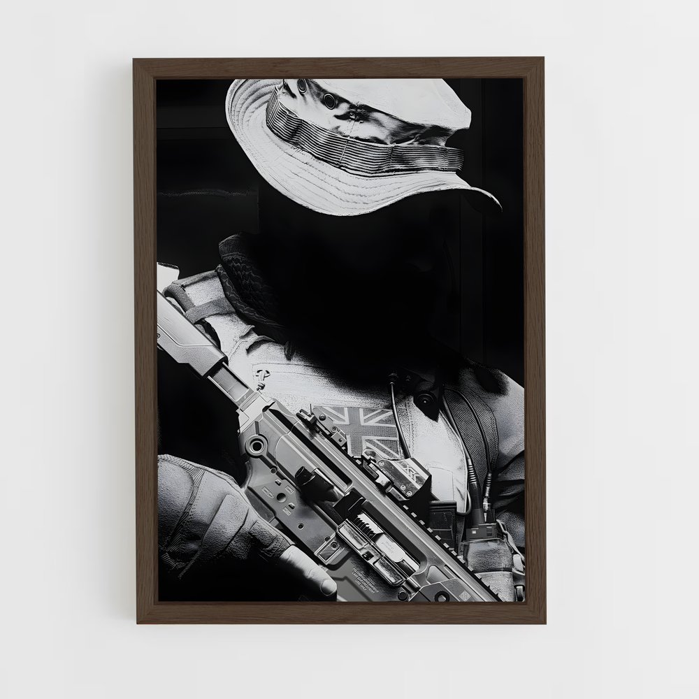 Poster Captain price – affiche Call of Duty (vue 5)